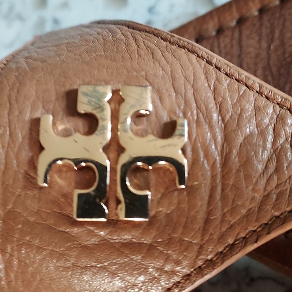 Tory Burch Tan Sandals, GUC SZ 7.5 - Picture 4 of 13